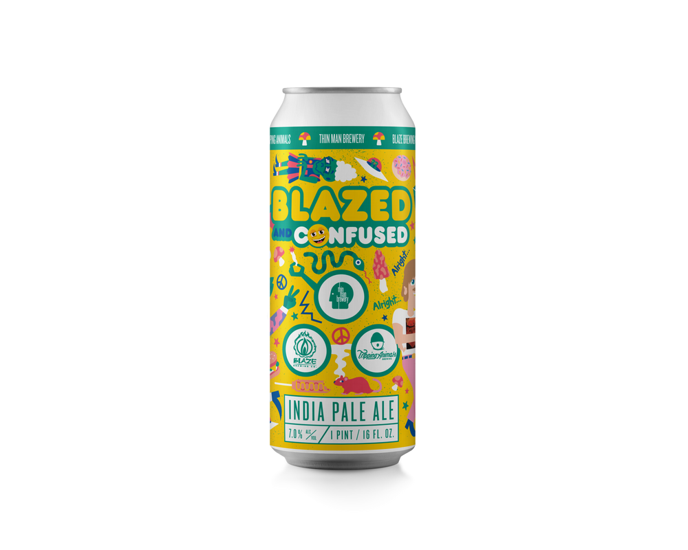 Blazed and Confused · IPA [collaboration with Blaze & Tripping Animals]