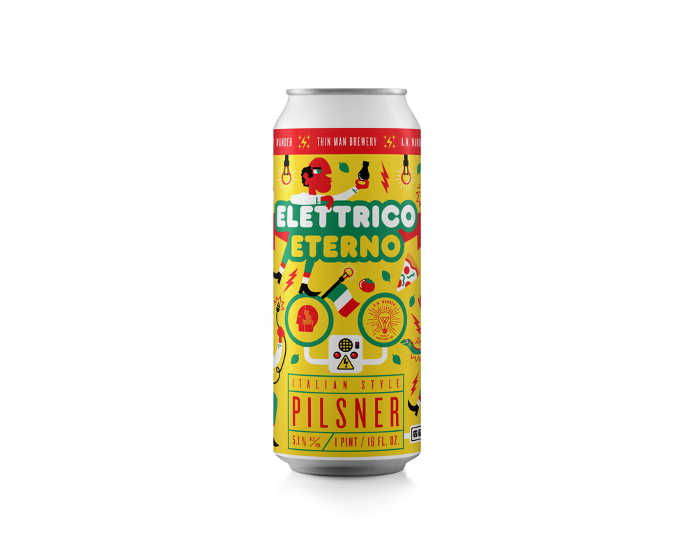 Elettrico Eterno · Italian Pilsner [collaboration with A.W. Wander]