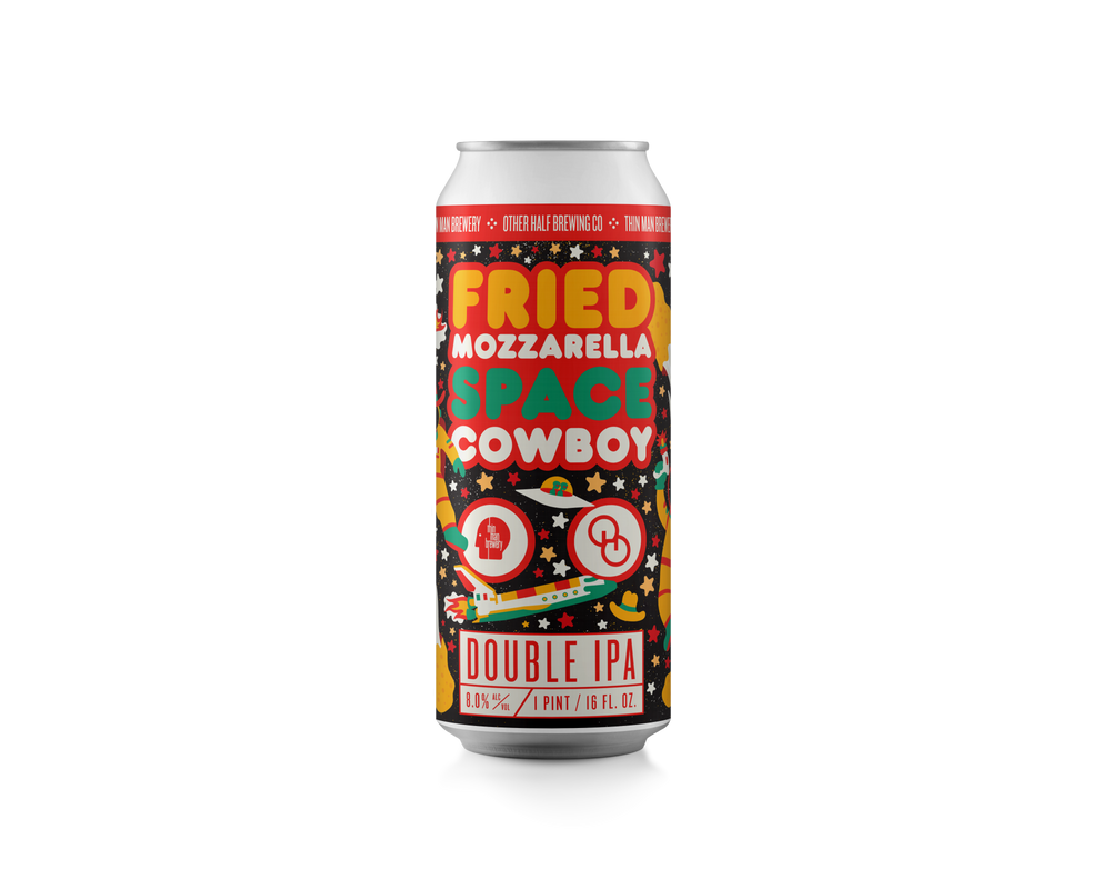 Fried Mozzarella Space Cowboy · DIPA [collaboration with Other Half]