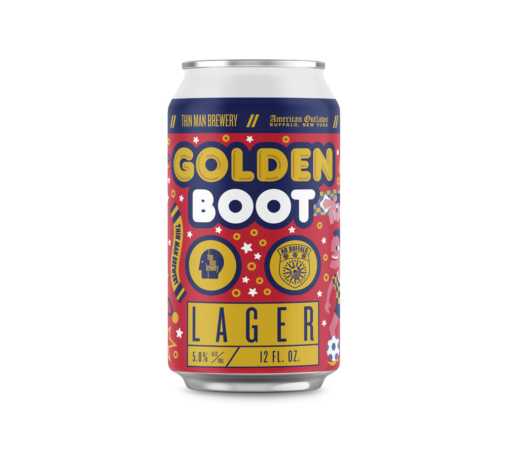 Golden Boot · Euro Lager [collaboration w. AO Buffalo]