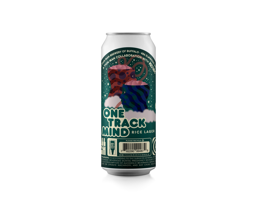 One Track Mind · Rice Lager [collaboration w. KCBC]
