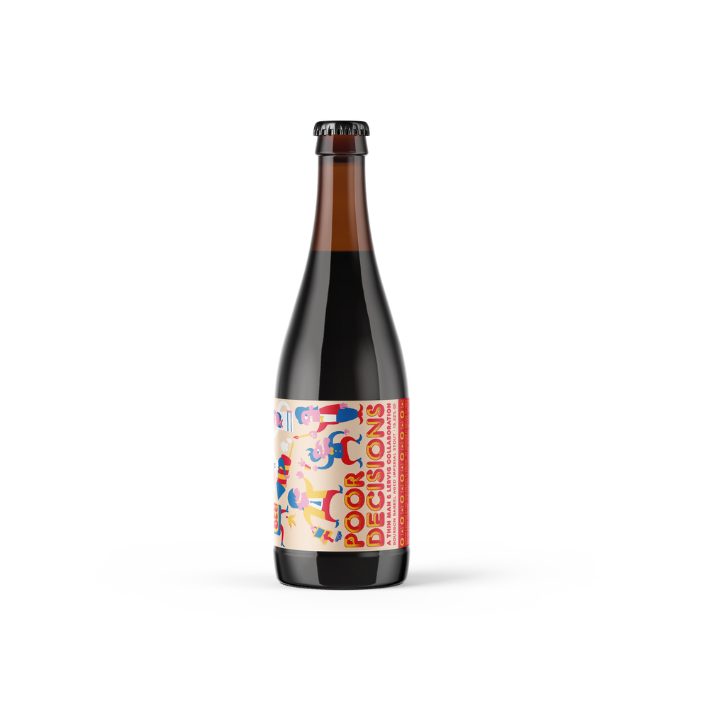 
                  
                    Poor Decisions · Bourbon Barrel Aged Imperial Stout [collaboration with LERVIG]
                  
                